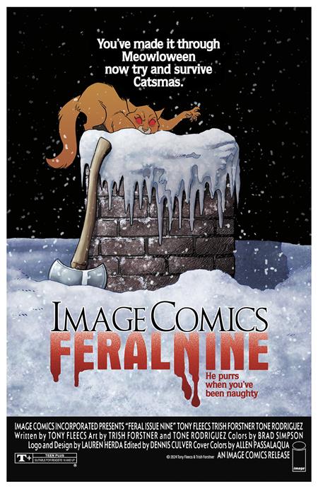 FERAL #9 CVR A TRISH FORSTNER & TONE RODRIGUEZ
